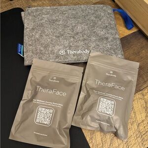 Therabody TheraFace x United Airlines Travel Kit